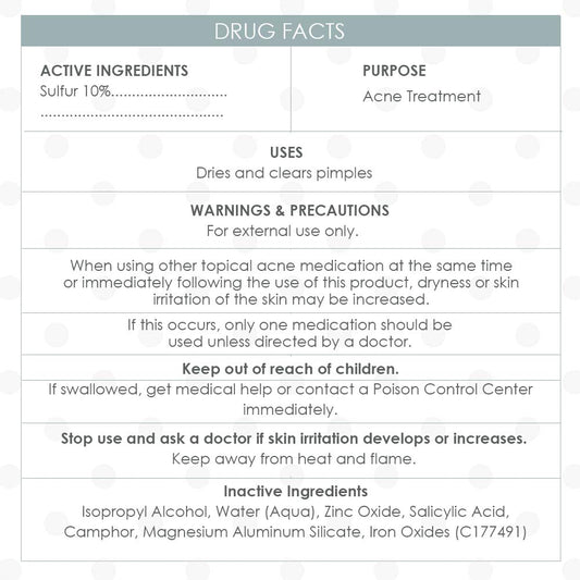 Acne Drying Lotion, Reduce Pimples Overnight 1Oz, 1-Pack