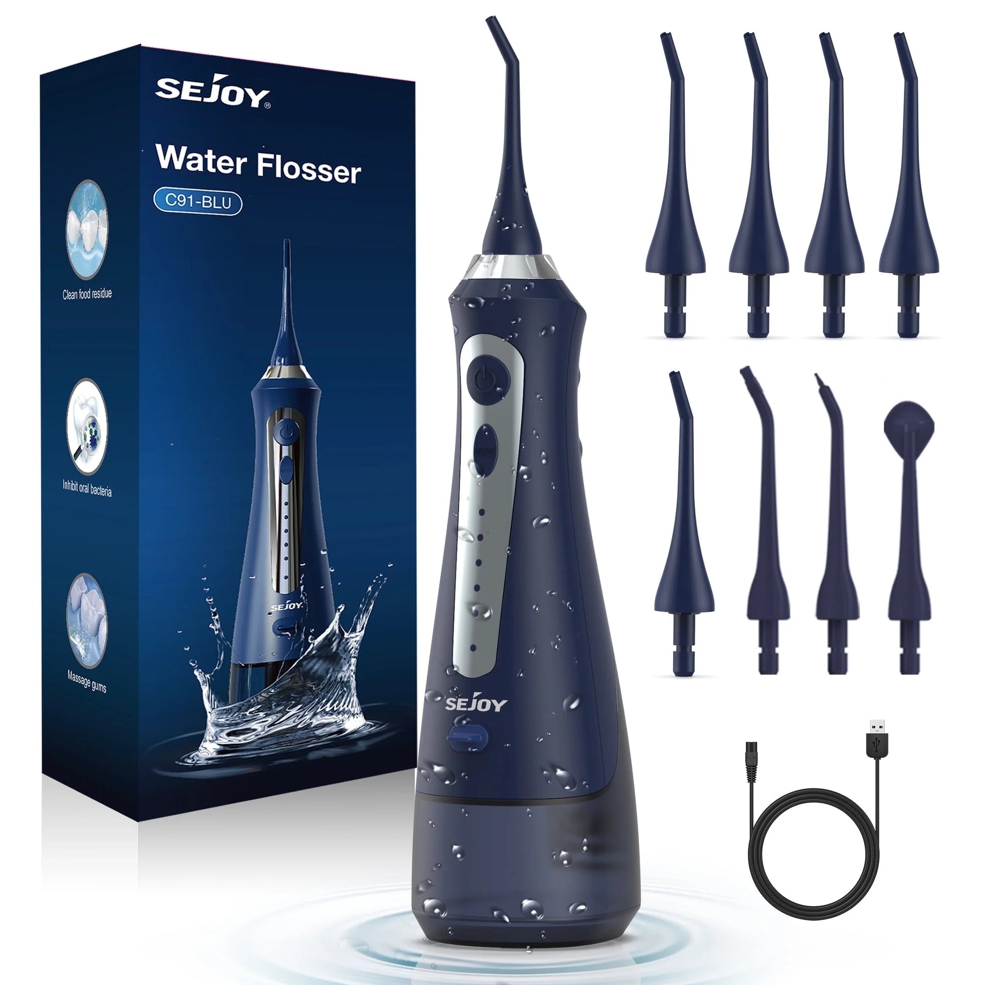 Cordless Water Flosser, Dental Oral Irrigator